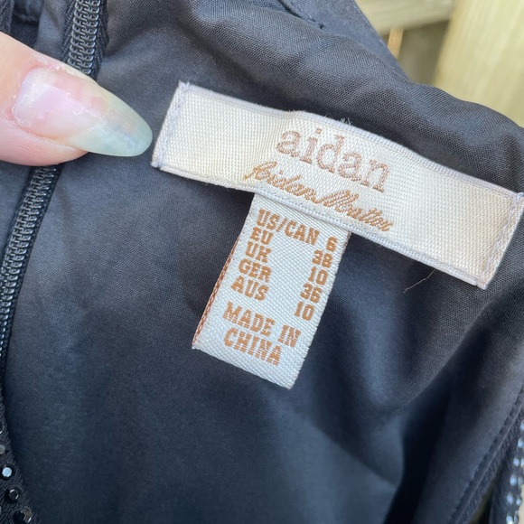 AIDAN MADDOX CUT OUT GOWN - Picture 4 of 6